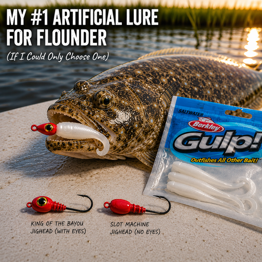 My #1 Artificial Lure for Flounder (If I Could Only Choose One)